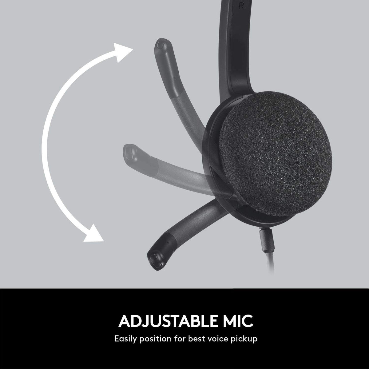 Logitech H340 - USB 2.0 / Wired / 20Hz to 20KHz / Stereo - Head Phones Logitech