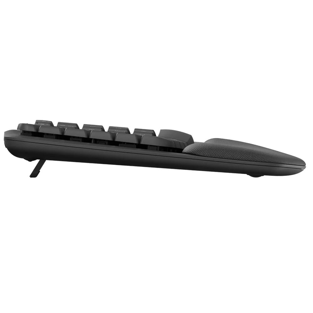Logitech Wave Bluetooth Ergonomic keyboard - Graphite - Arb/Eng Logitech