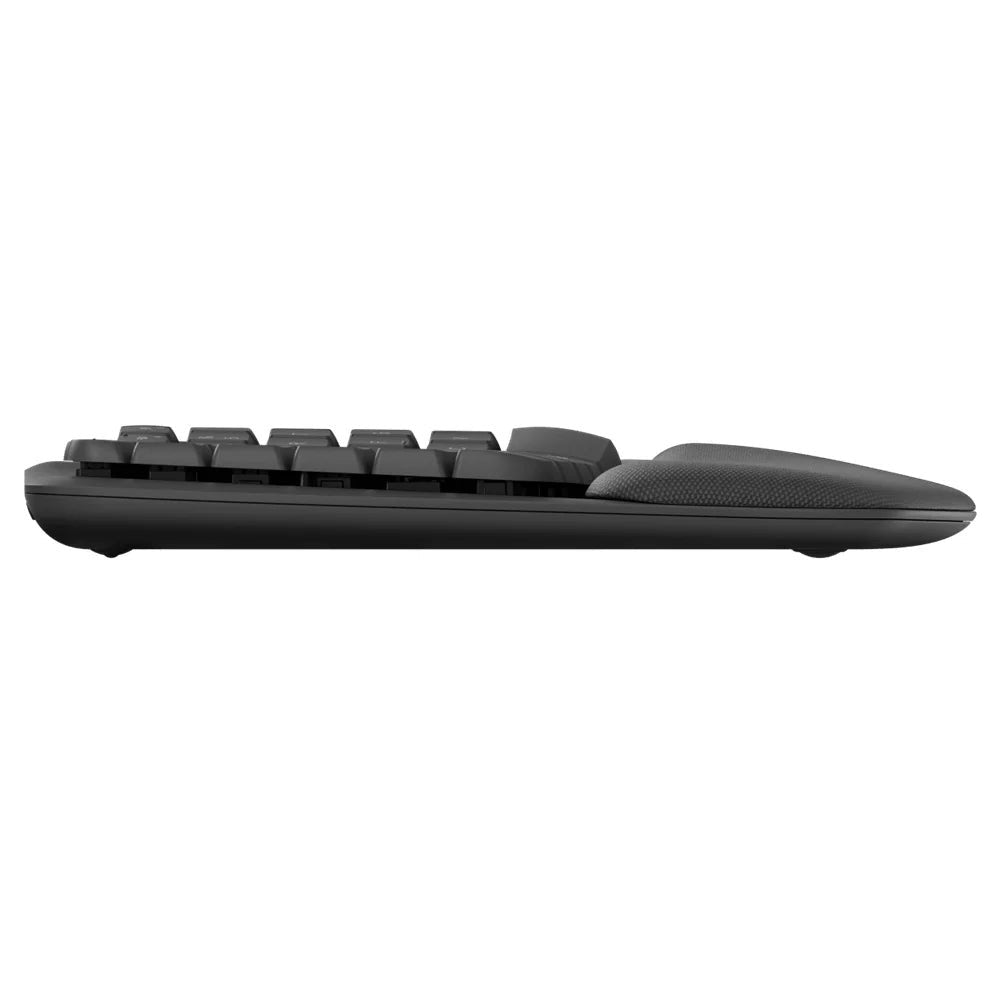 Logitech Wave Bluetooth Ergonomic keyboard - Graphite - Arb/Eng Logitech