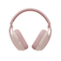 Logitech Zone Vibe 100 Wireless Bluetooth Headset With Noise-Cancelling Mic - Pink Logitech