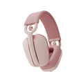 Logitech Zone Vibe 100 Wireless Bluetooth Headset With Noise-Cancelling Mic - Pink Logitech