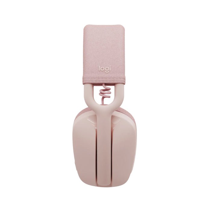 Logitech Zone Vibe 100 Wireless Bluetooth Headset With Noise-Cancelling Mic - Pink Logitech