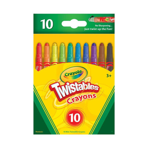MINI TWISTABLE CRAYONS 10CT ColorWaves
