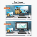Mowsil DisplayPort to HDMI Adapter - 4K / Gray Mowsil