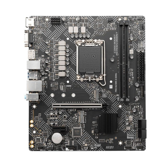 MSI Intel PRO H610M-G Wifi DDR4 Motherboard ColorWaves