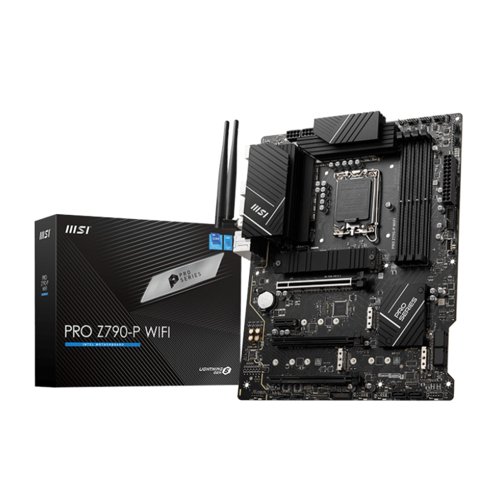 MSI Intel PRO Z790-P WIFI DDR5 MotherBoard ColorWaves