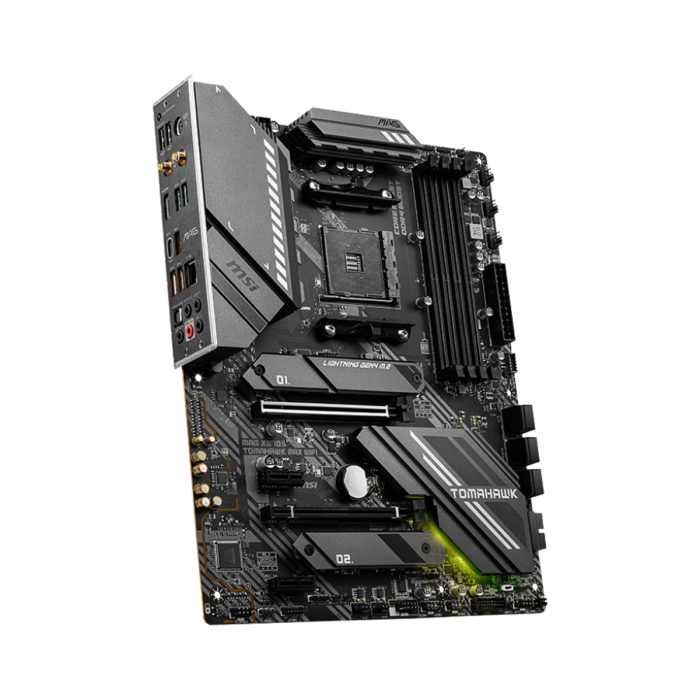 MSI MAG X570S Tomahawk Max Wifi AMD DDR4 Gaming Motherboard ColorWaves