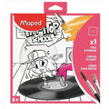 Maped Canvas To Paint (20*20 Cm) ColorWaves