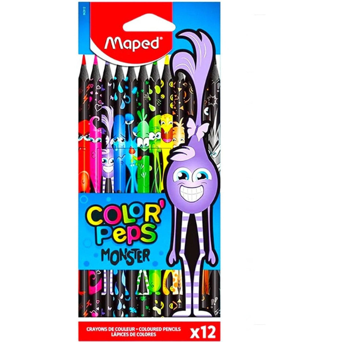 Maped Color Peps 12 Colored Pencils ColorWaves