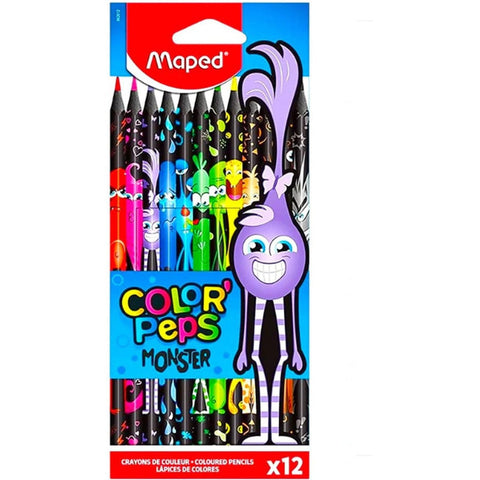 Maped Color Peps 12 Colored Pencils ColorWaves