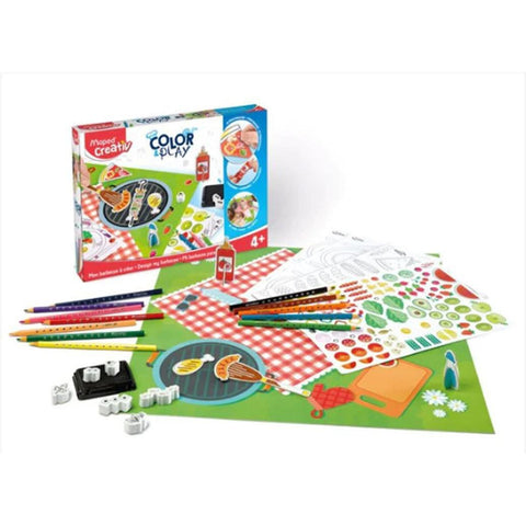 Maped Creativ Colour And Play Set Design My Barbecue ColorWaves