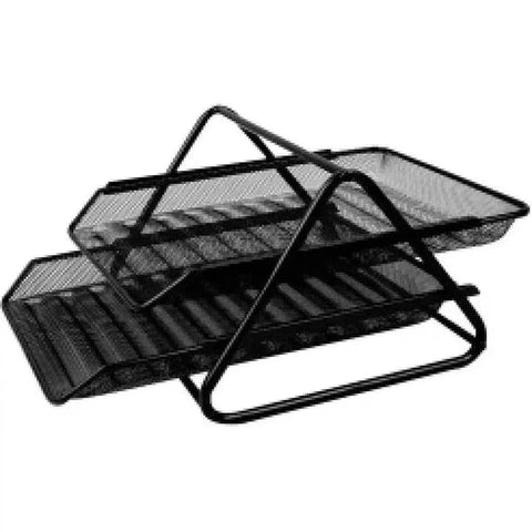 Mesh Paper Tray (2 Tires) ColorWaves