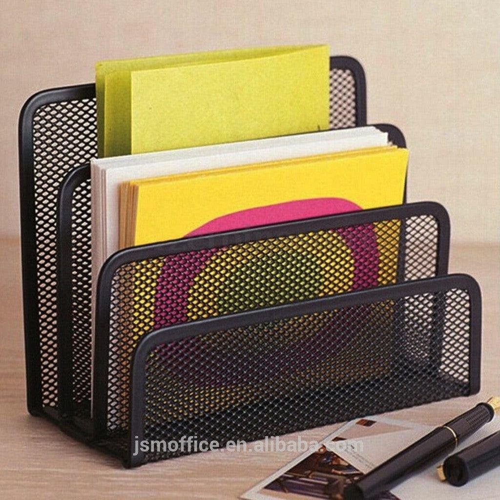 Metal Mesh Document Sorter ColorWaves