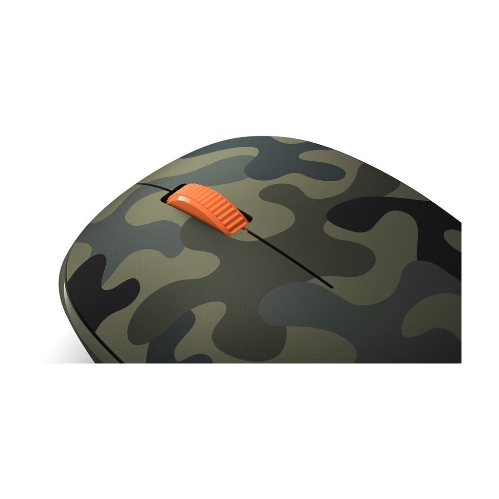 Microsoft Bluetooth Mouse - 2.4 GHz / Up to 5m / Forest Camo - Mouse ColorWaves