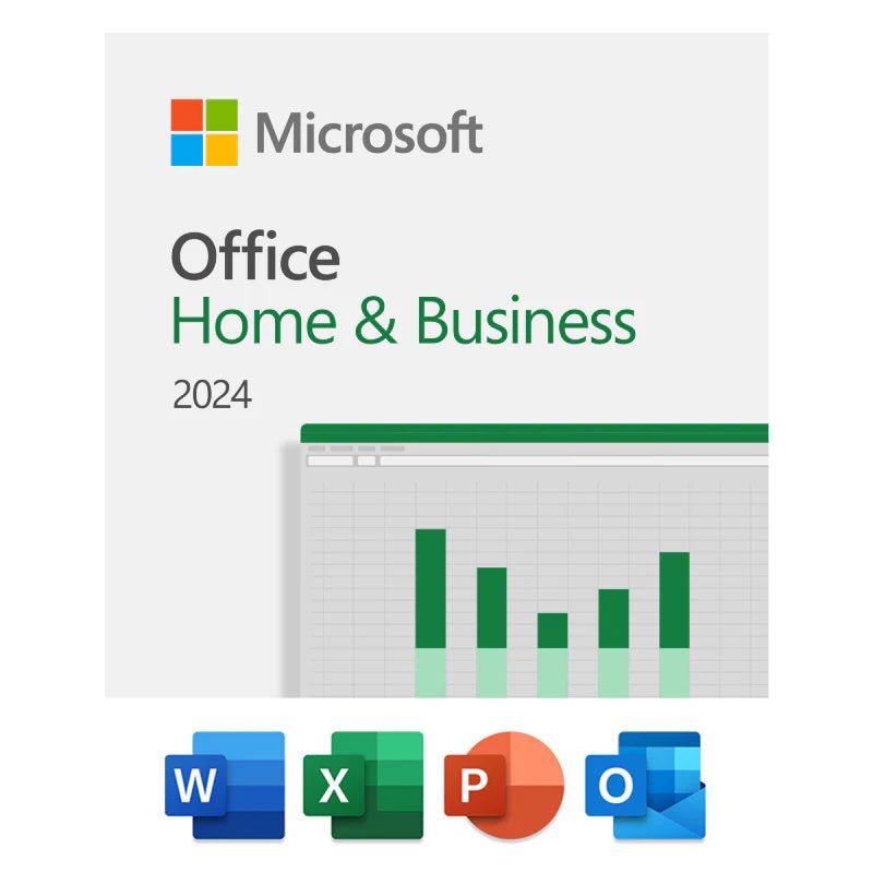 Microsoft Office Home and Business 2024 - 1-User License / ESD ColorWaves