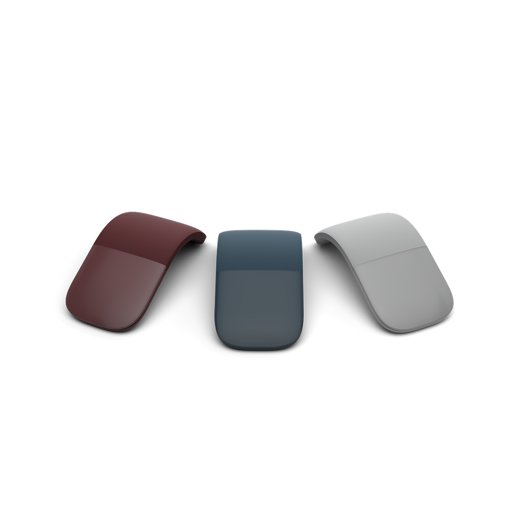 Microsoft Surface Arc Mouse - 2.40GHz / Up to 10m / Wireless / Bluetooth / Black ColorWaves