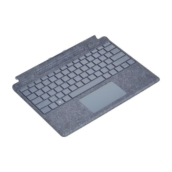 Microsoft Surface Pro Signature Keyboard For Pro X/Pro 8 (English/Arabic Keyboard) - Ice Blue ColorWaves