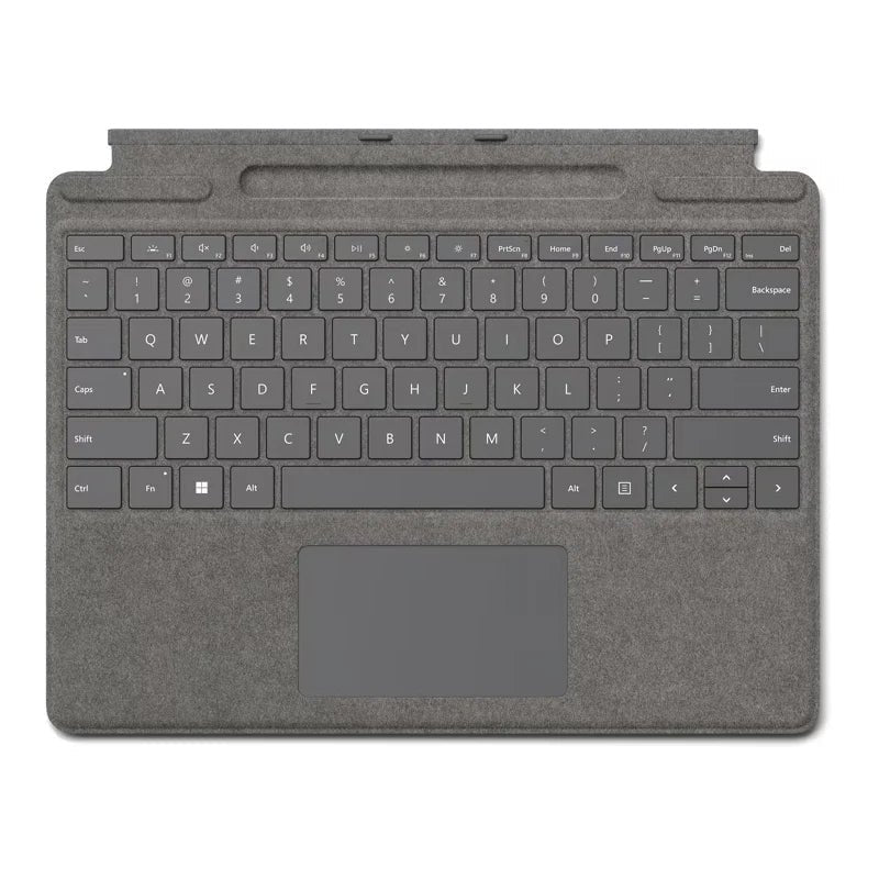 Microsoft Surface Pro Signature Keyboard - Magnetic / Arabic/English / Platinum ColorWaves