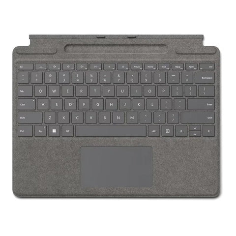 Microsoft Surface Pro Signature Keyboard - Magnetic / Arabic/English / Platinum ColorWaves