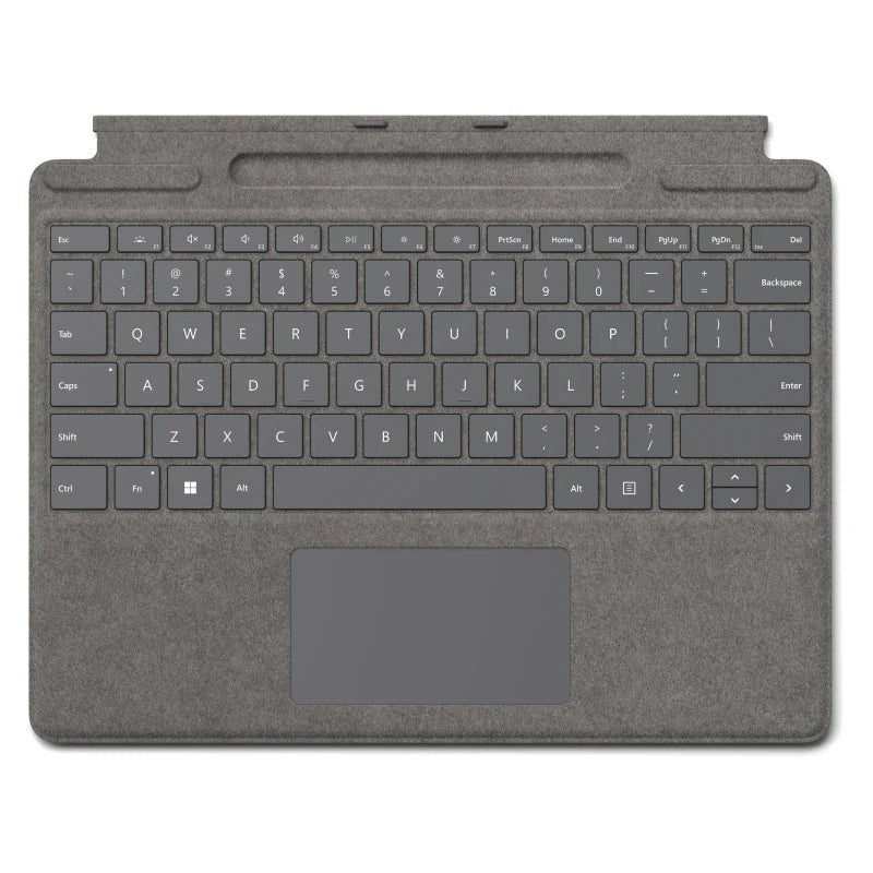 Microsoft Surface Pro Signature Keyboard with Slim Pen 2 - Magnetic / Arabic/English / Platinum ColorWaves