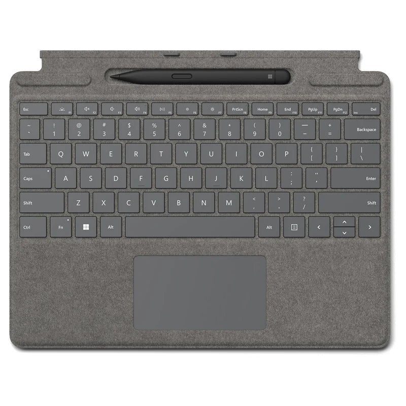 Microsoft Surface Pro Signature Keyboard with Slim Pen 2 - Magnetic / Arabic/English / Platinum ColorWaves