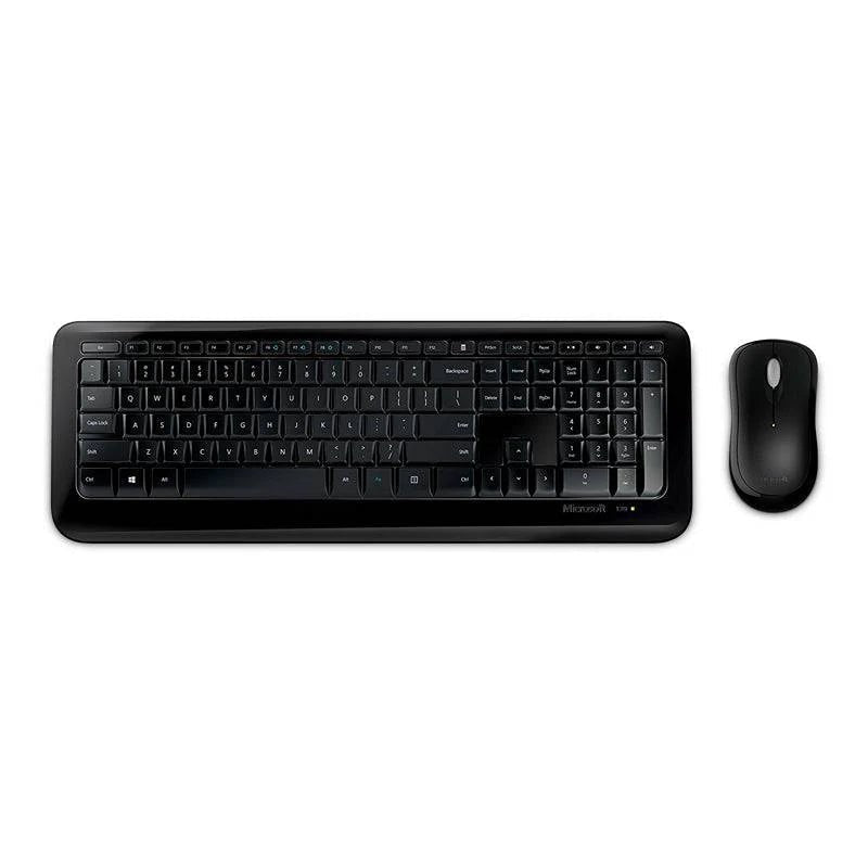Microsoft Wireless Desktop 850 - 2.40GHz / Up to 5m / Wireless / English/Arabic / Black ColorWaves