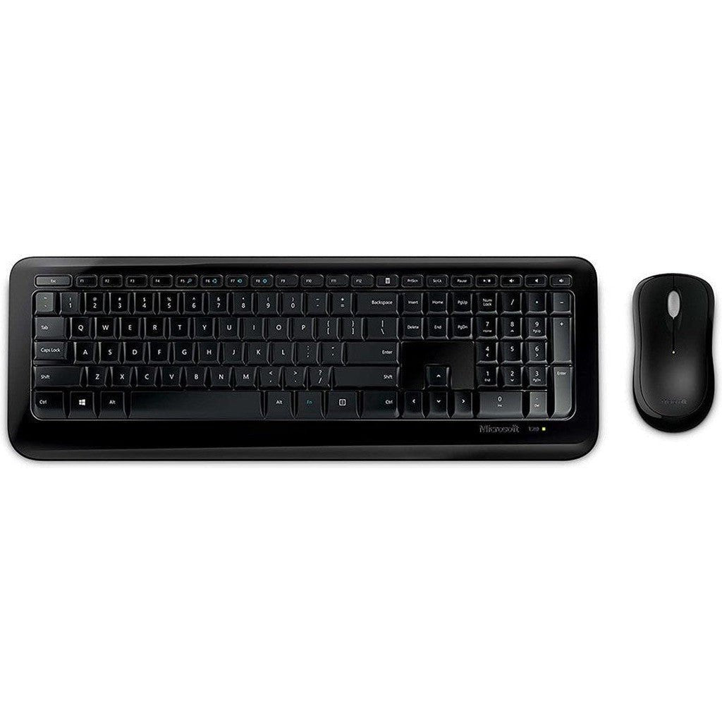 Microsoft Wireless Desktop 850 With Aes (Py9-00001) Black ColorWaves
