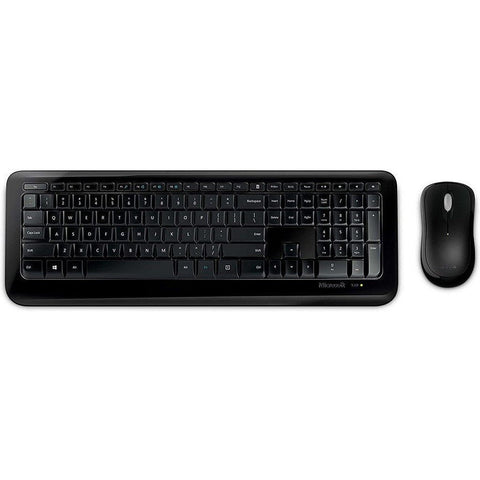 Microsoft Wireless Desktop 850 With Aes (Py9-00001) Black ColorWaves
