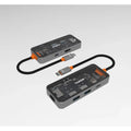 Mowsil 6-in-1 USB-C Hub Docking Station 4K@60Hz HDMI 100W PD RJ45 2×USB 3.0 & USB-C Data MacBook iPad Mowsil