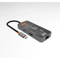 Mowsil 6-in-1 USB-C Hub Docking Station 4K@60Hz HDMI 100W PD RJ45 2×USB 3.0 & USB-C Data MacBook iPad Mowsil