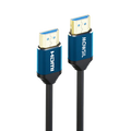 Mowsil HDMI 2.0 Cable 4K@60Hz Ultra HD 18Gbps High Speed HDR 3D Gold-Plated  1 mtr Mowsil