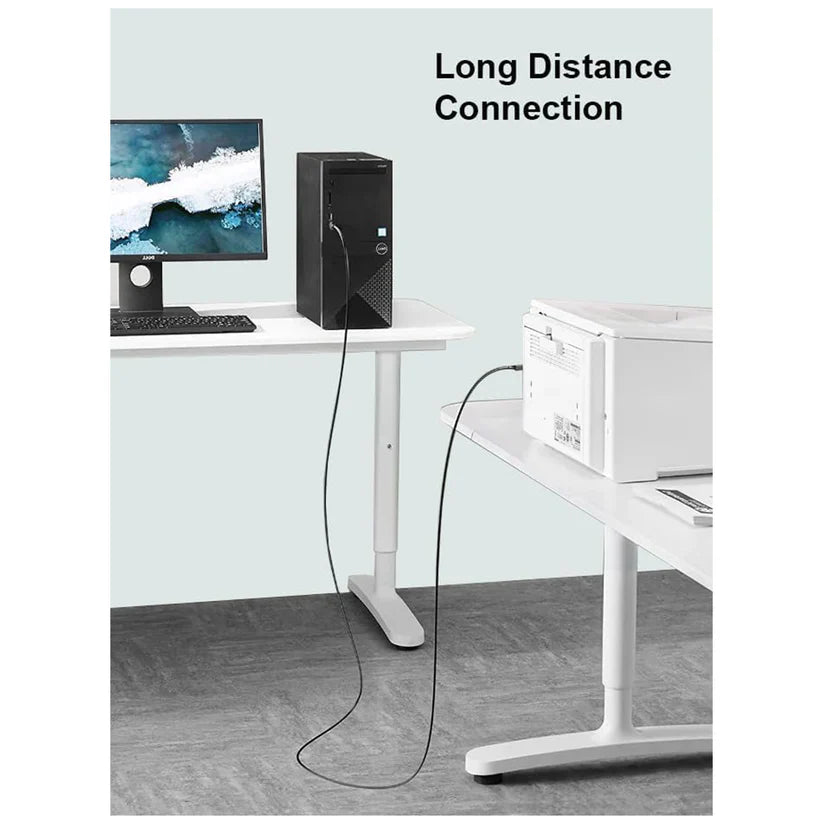 New Mowsil USB 2.0 Type-A to Type-B Printer Cable – 480Mbps High-Speed 1.8mtr Mowsil