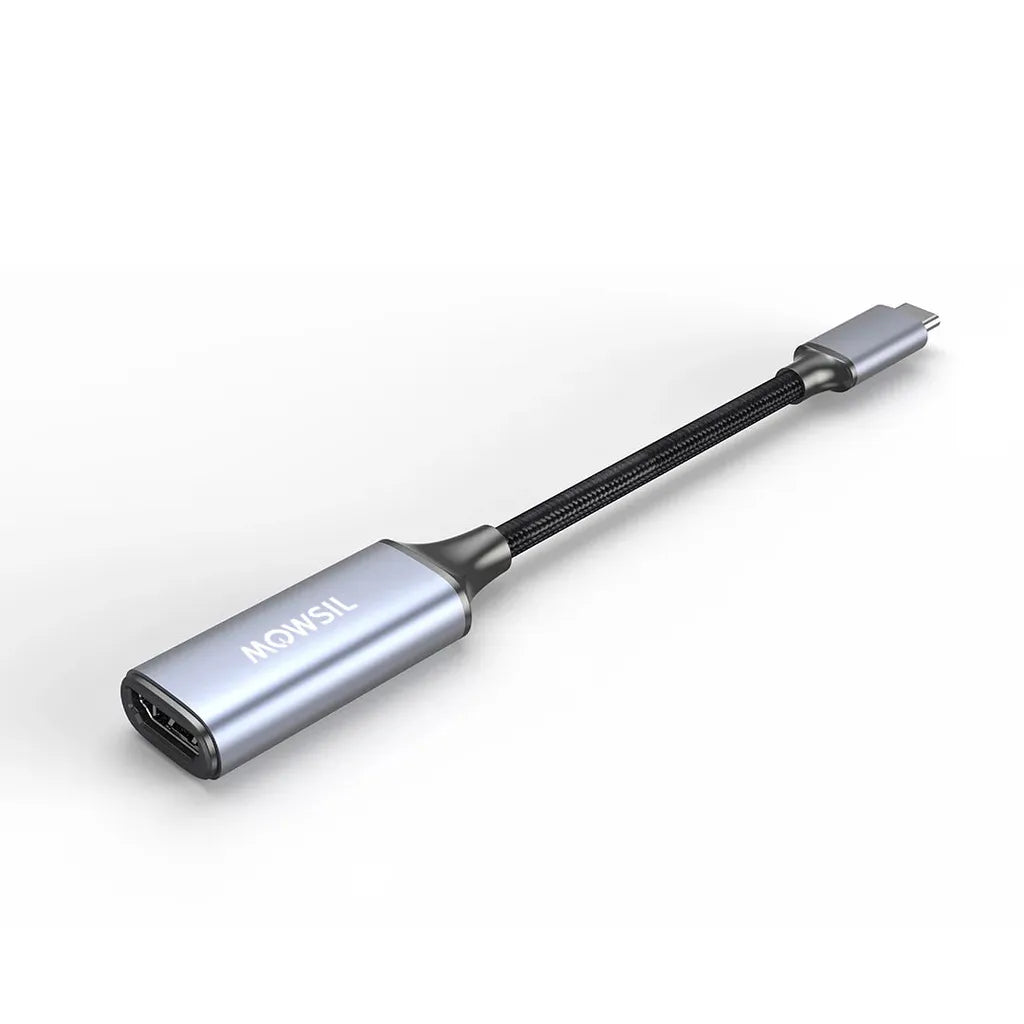 Mowsil USB-C to HDMI Adapter 4K@60Hz Aluminum Alloy High-Speed Converter Mowsil