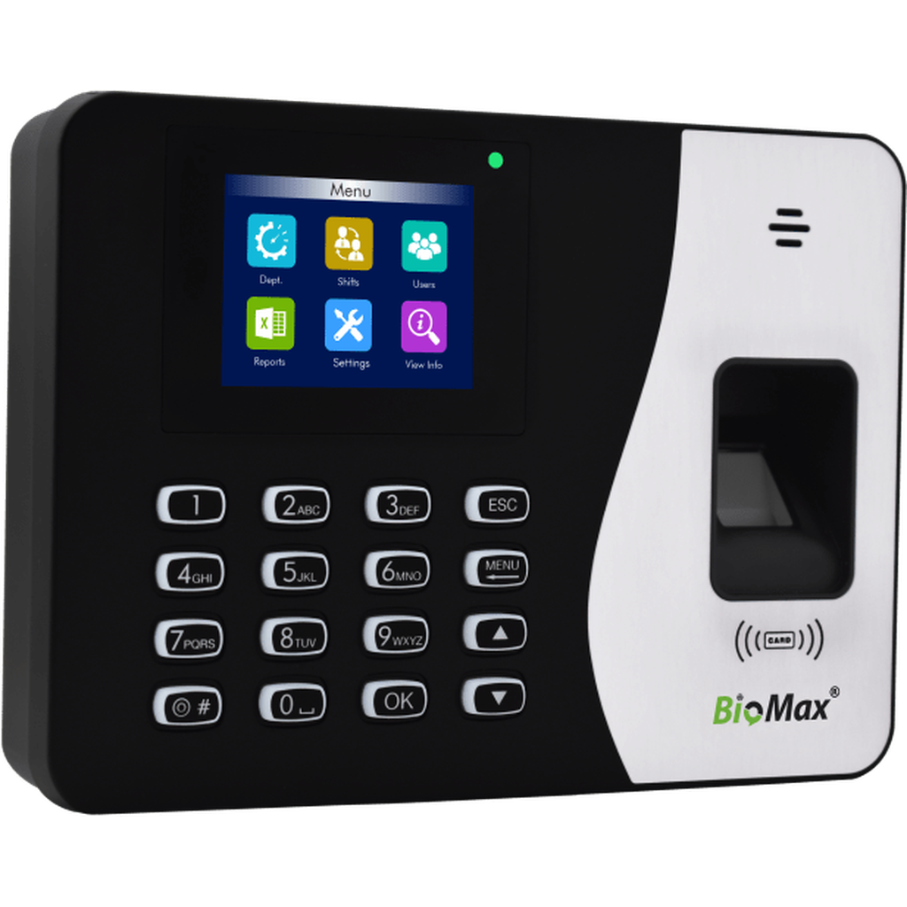 N-Bm20 + Id Pro Fingerprint Time Attendance System ColorWaves