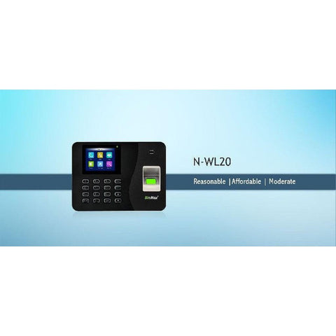 N-Wl20 Fingerprint Time Attendance System ColorWaves