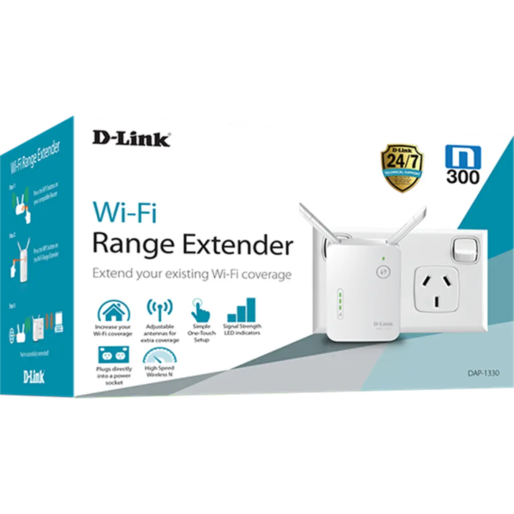 N300 Wi Fi Range Extender ColorWaves