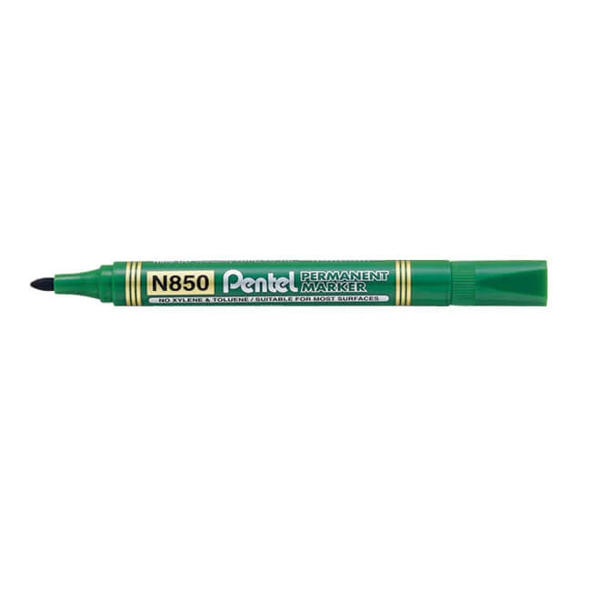 Pentel Permanent Bullet Point Marker N850 (12pc/pkt) ColorWaves
