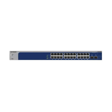 Netgear Plus XS724EM - 24-Ports Ethernet / 2-Ports SFP+ / Gigabit / Rack-Mountable - Switch Linksys