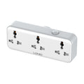 Ldnio SC3317 3 Extension Universal Outlet Rotatable Plus Power Socket - White Ldnio