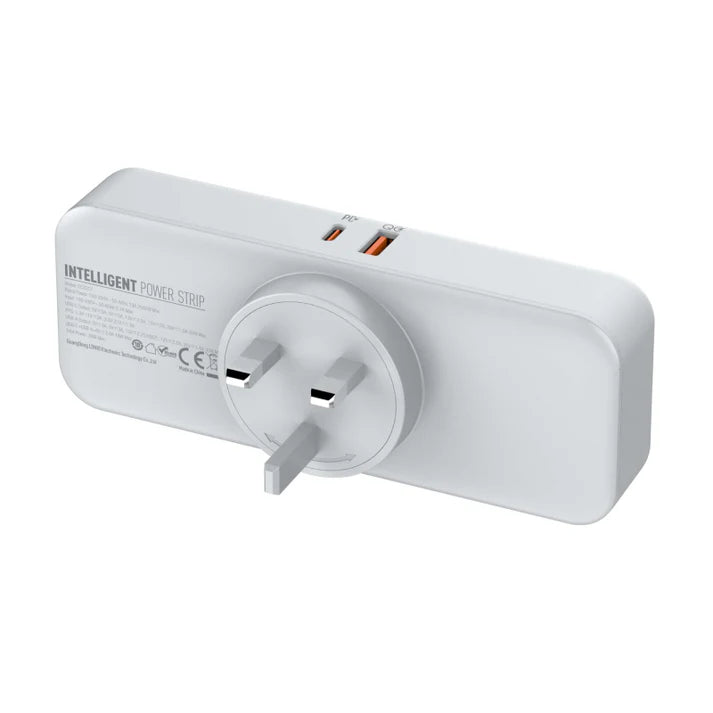 Ldnio SC3317 3 Extension Universal Outlet Rotatable Plus Power Socket - White Ldnio