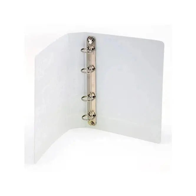 White Presentation Binder 4Ring A4 40mm ColorWaves