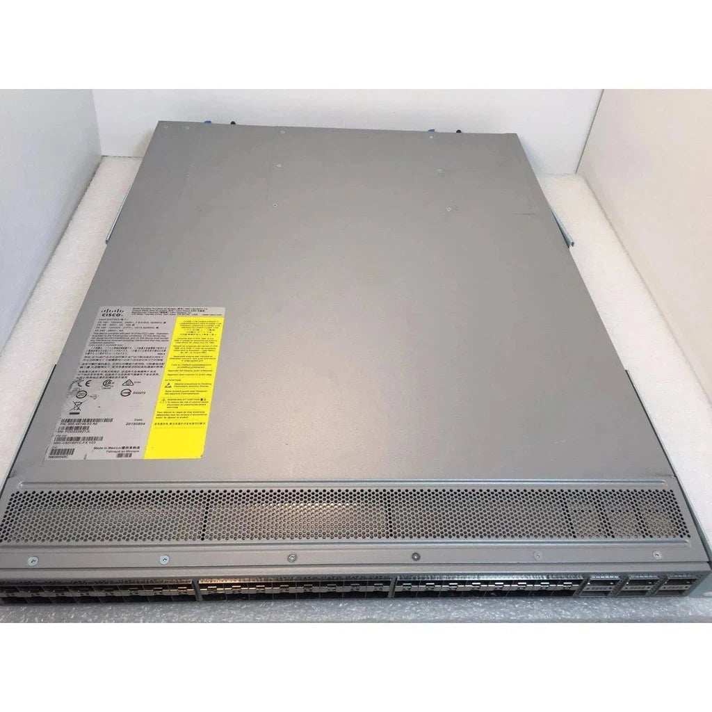 Nexus 9300 with 48p 1/10G/25G SFP+ and 6p 40G/100G QSFP28, MACsec, and Unified Ports Cisco