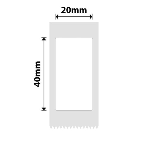 Niimbot Thermal Label Paper 20*40 - 160 Labels White ColorWaves
