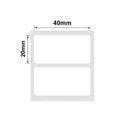 Niimbot Thermal Label Paper40*20 320 Labels ColorWaves