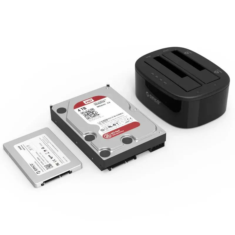 ORICO 2.5 / 3.5 inch 2 Bay USB3.0 1 to 1 Clone Hard Drive Dock ColorWaves