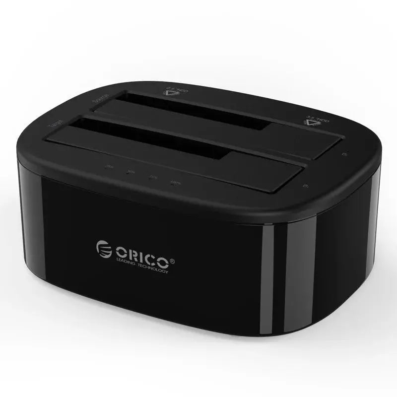 ORICO 2.5 / 3.5 inch 2 Bay USB3.0 1 to 1 Clone Hard Drive Dock ColorWaves