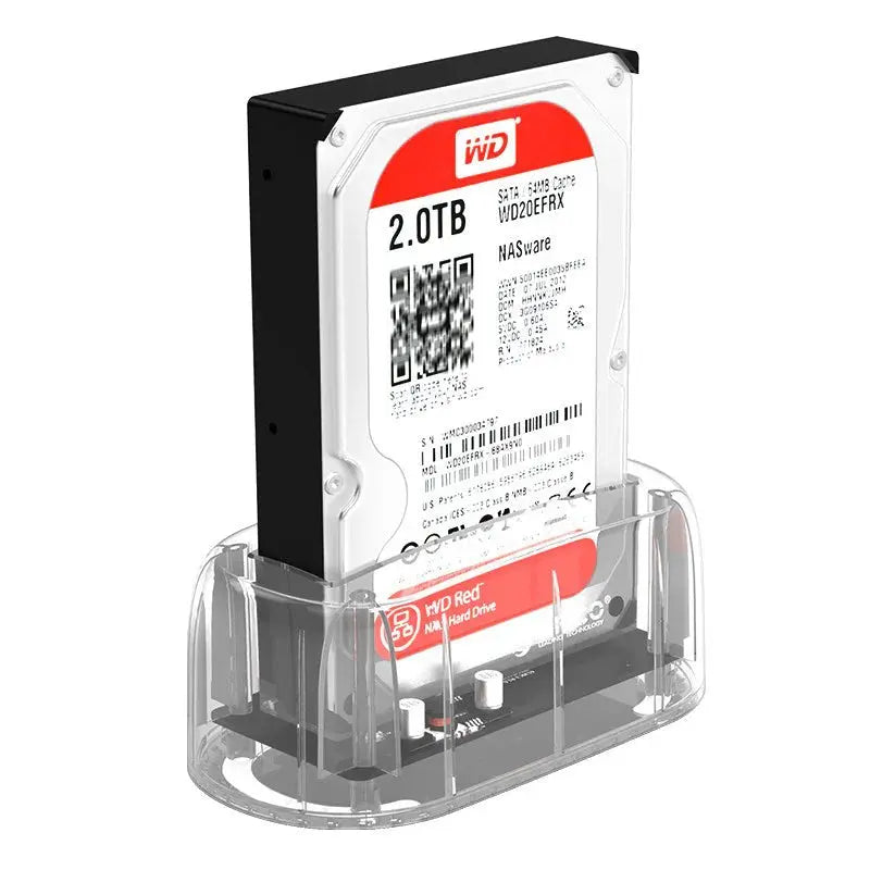ORICO 3.5 inch Transparent USB 3.0 Hard Drive Dock - Transparent ColorWaves