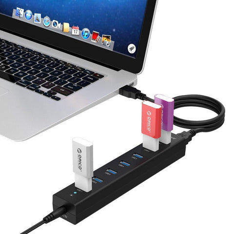 ORICO 7 PORT USB 3.0 HUB ColorWaves