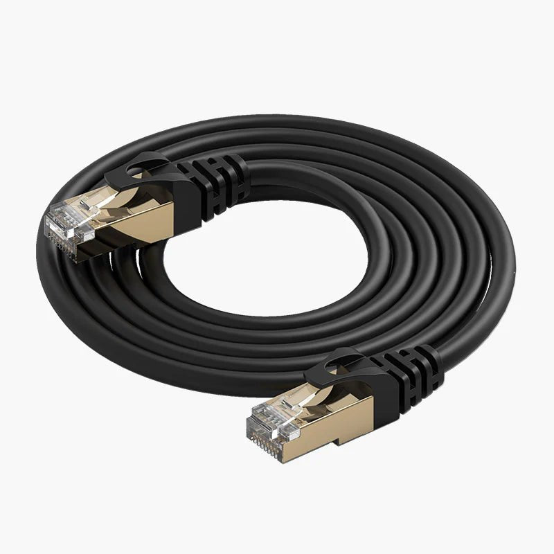 ORICO CAT7 10000Mbps Ethernet Cable (PUG-C7) - 2 Meter / Black ColorWaves