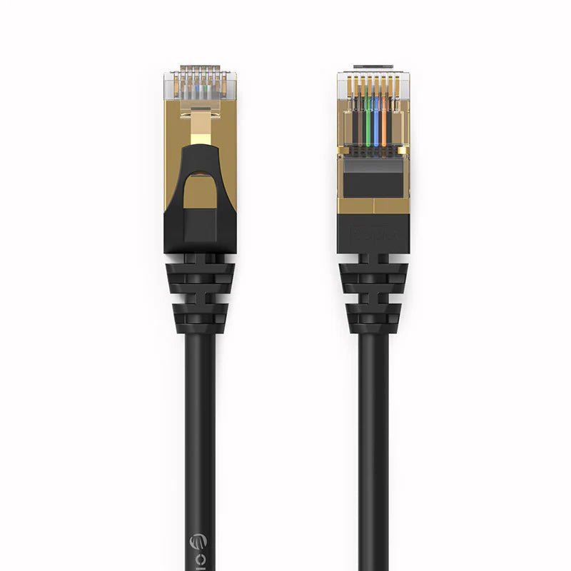 ORICO CAT7 10000Mbps Ethernet Cable (PUG-C7) - 2 Meter / Black ColorWaves